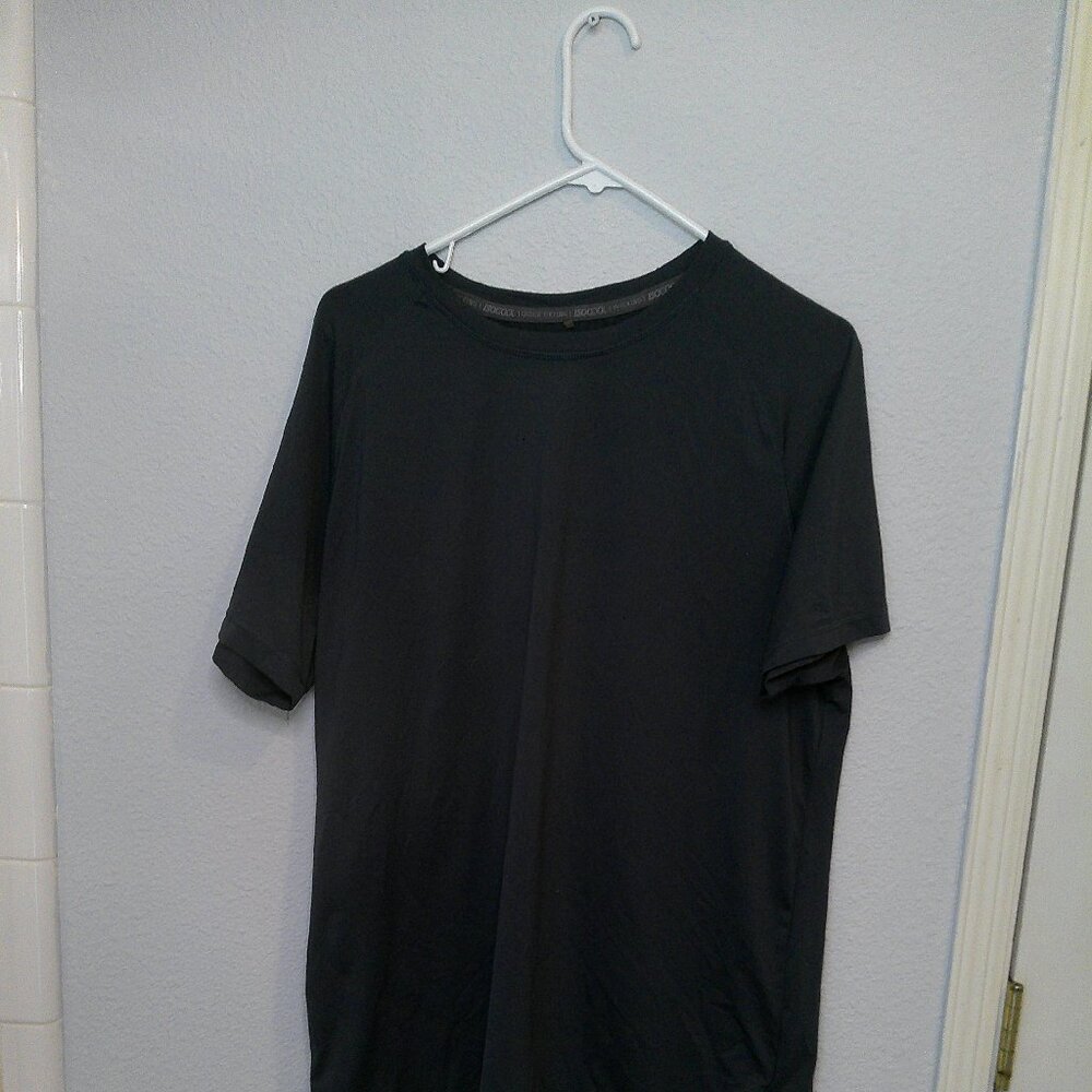 Mountain Warehouse breathable running tech shirt navy blue mens large